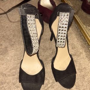 They were my prom shoes! They have been worn once!